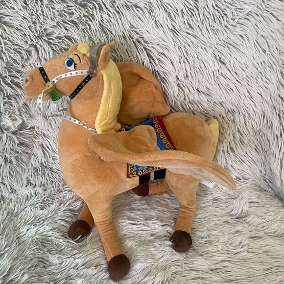 DISNEY STORE SAFFRON PEGASUS Winged Horse SOFIA THE FIRST - Picture 1 of 5